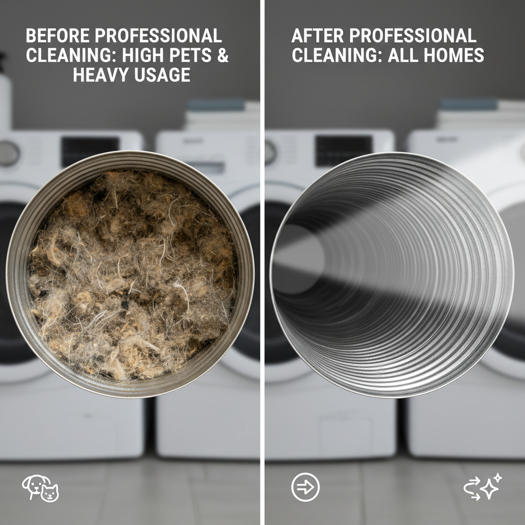 Dryer Vent Cleaning Schedule: What Professionals See in Different Homes (e.g., Pets, Usage) - Comparing options for Dryer Vent Cleaning Schedule: What Professionals See in Different Homes (e.g., Pets, Usage)