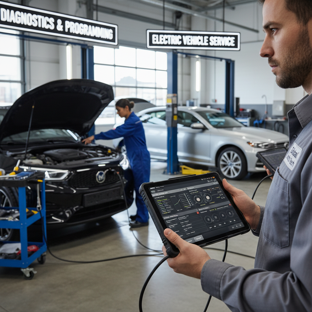 What Diagnostic Tools Do Professional Auto Shops Rely On Most? - High-End Bi-Directional Scan Tools (e.g., Autel MaxiSys Series) - the top choice for auto-repair professionals