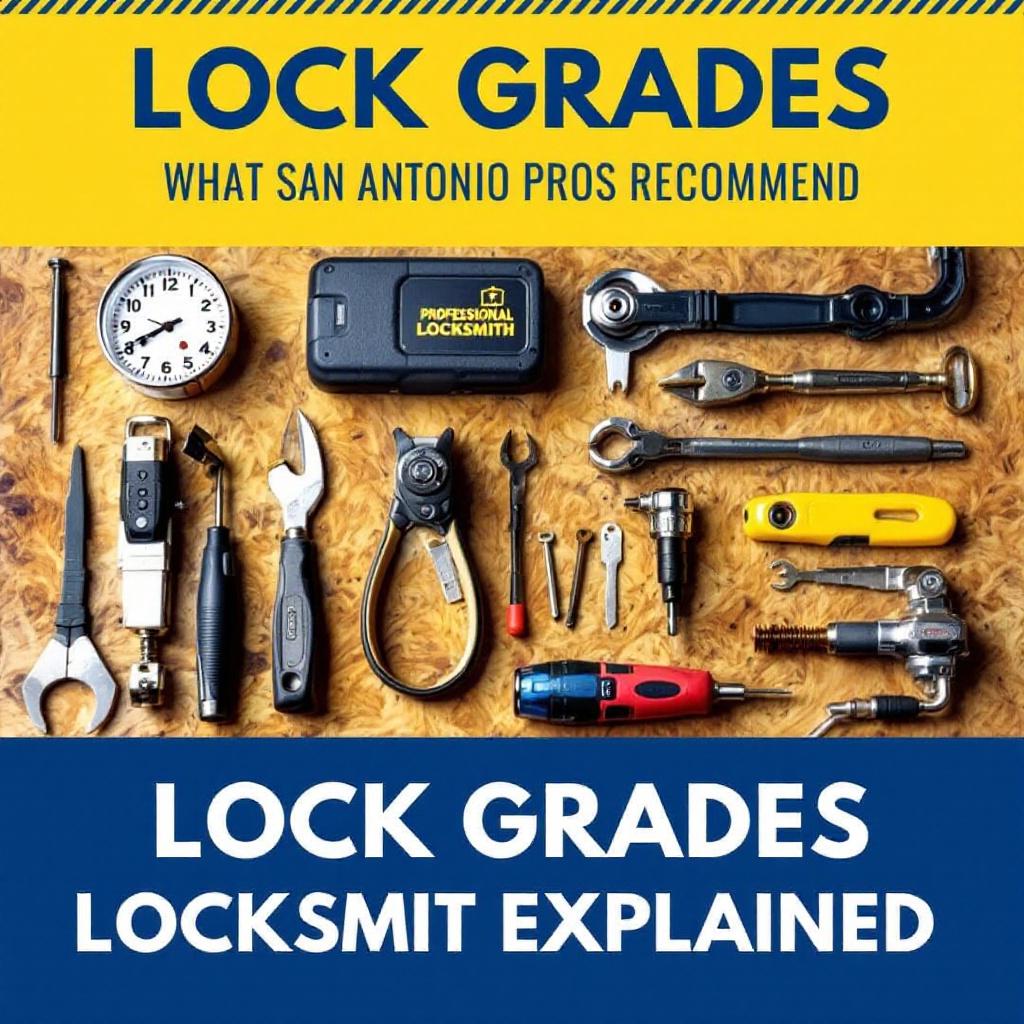 Lock Grades Explained: What San Antonio Pros Recommend - Professional equipment used for Lock Grades Explained: What San Antonio Pros Recommend