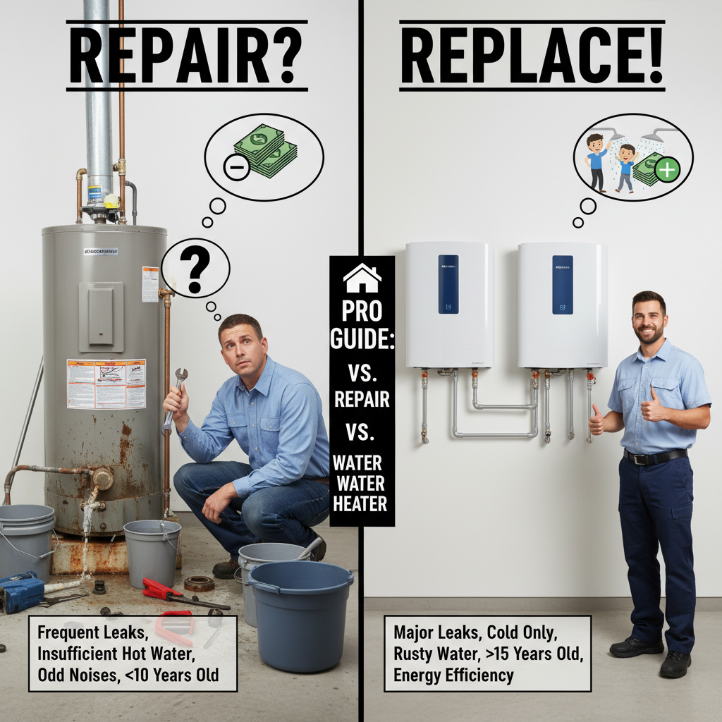 When to Repair vs. Replace a Water Heater: Pro Guide to Decision Making - Comparing options for When to Repair vs. Replace a Water Heater: Pro Guide to Decision Making