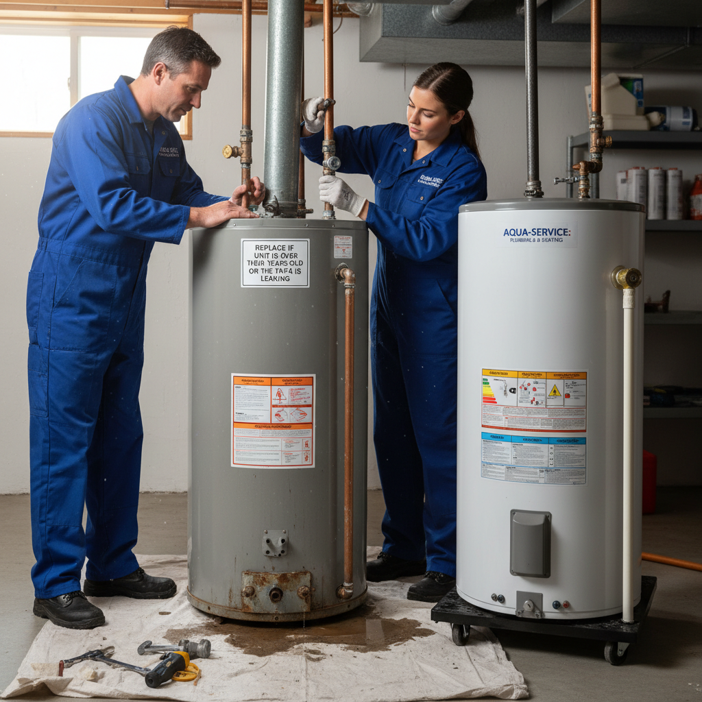 When to Repair vs. Replace a Water Heater: Pro Guide to Decision Making - Replace if unit is over 10 years old or the tank is leaking - the top choice for water-heater professionals