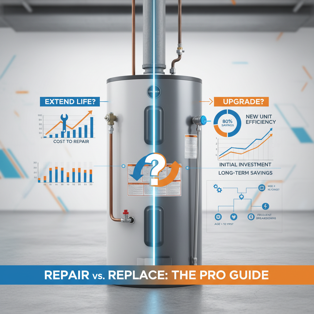 Water Heater Repair vs. Replacement: The Ultimate BizzFactor Pro Guide for Homeowners