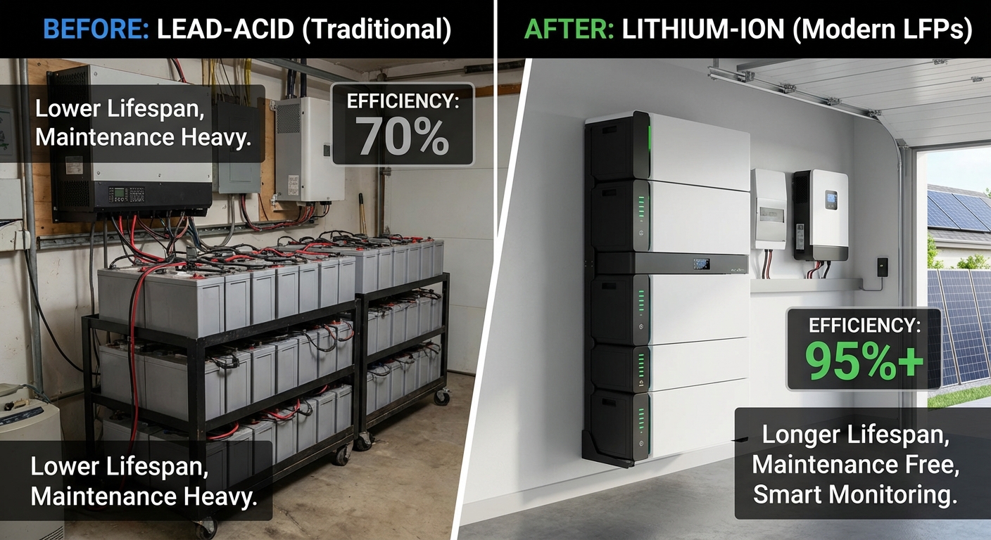 Solar Power Storage: What's the Best Battery Chemistry for Homeowners? - Comparing options for Solar Power Storage: What's the Best Battery Chemistry for Homeowners?