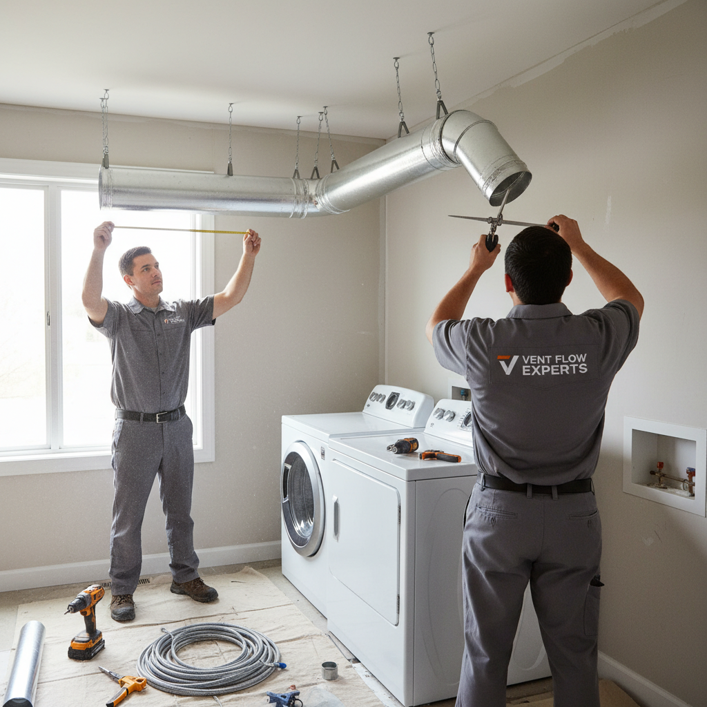Dryer Vent Boosters: Do Pros Recommend Them for Long Vents? - Reroute and Shorten Vent Duct - the top choice for dryer-vent professionals