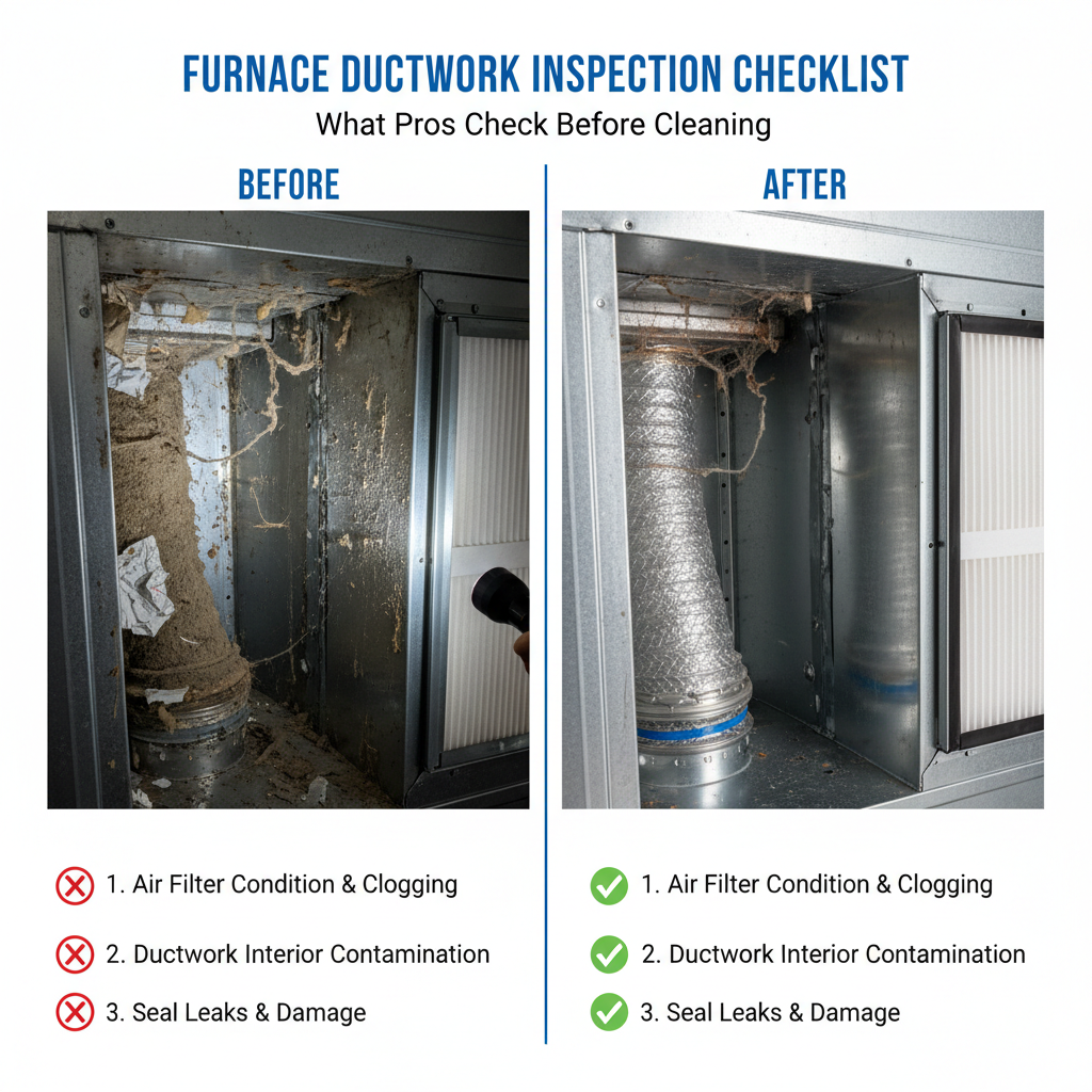 Furnace Ductwork Inspection Checklist: What Pros Check Before Cleaning - Comparing options for Furnace Ductwork Inspection Checklist: What Pros Check Before Cleaning