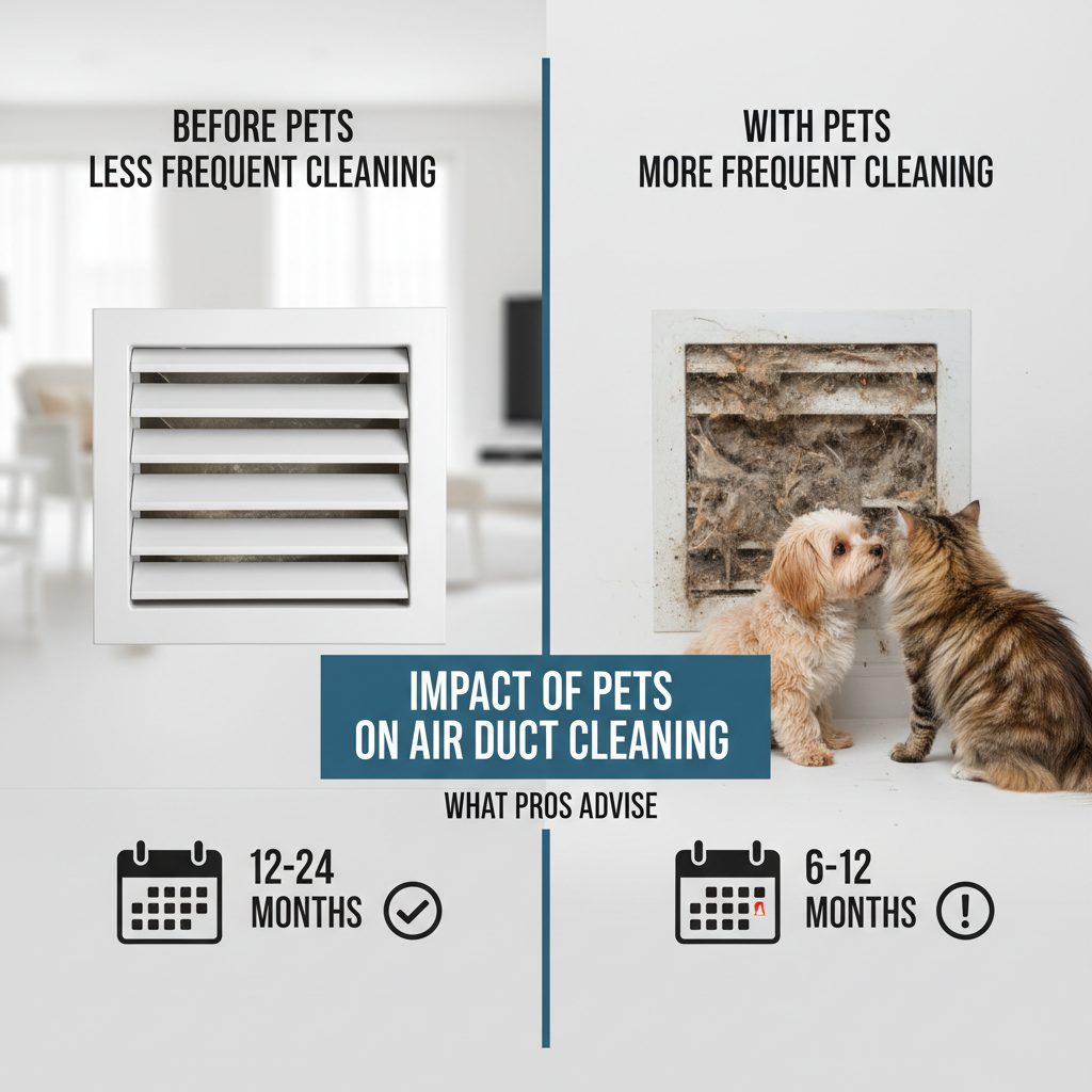 The Impact of Pets on Air Duct Cleaning Frequency: What Pros Advise - Comparing options for The Impact of Pets on Air Duct Cleaning Frequency: What Pros Advise