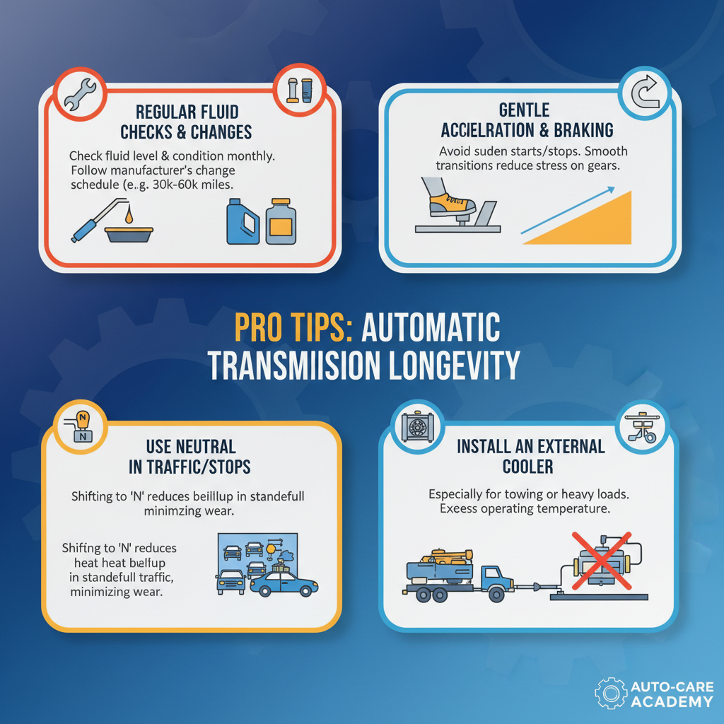 Professional Tips for Extending the Life of Your Automatic Transmission - Understanding Professional Tips for Extending the Life of Your Automatic Transmission - visual guide