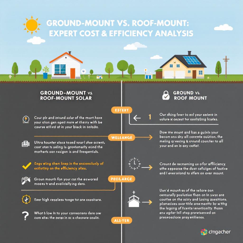 Ground-Mount vs. Roof-Mount Solar: Expert Cost & Efficiency Analysis - Understanding Ground-Mount vs. Roof-Mount Solar: Expert Cost & Efficiency Analysis - visual guide