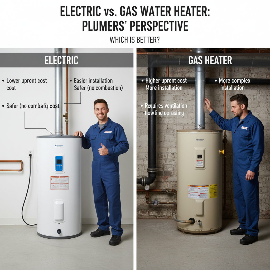 Electric vs. Gas Water Heater: Which is Better According to Plumbers? - Comparing options for Electric vs. Gas Water Heater: Which is Better According to Plumbers?