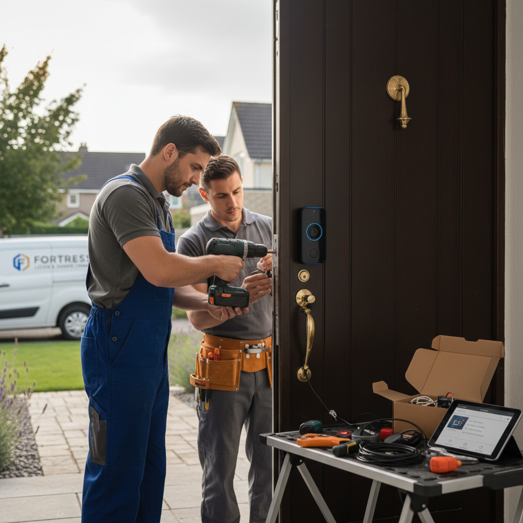 Are Smart Doorbells a Security Upgrade? Locksmiths Weigh In - A Layered Security Approach (Strong Locks + Smart Doorbell) - the top choice for locksmith professionals