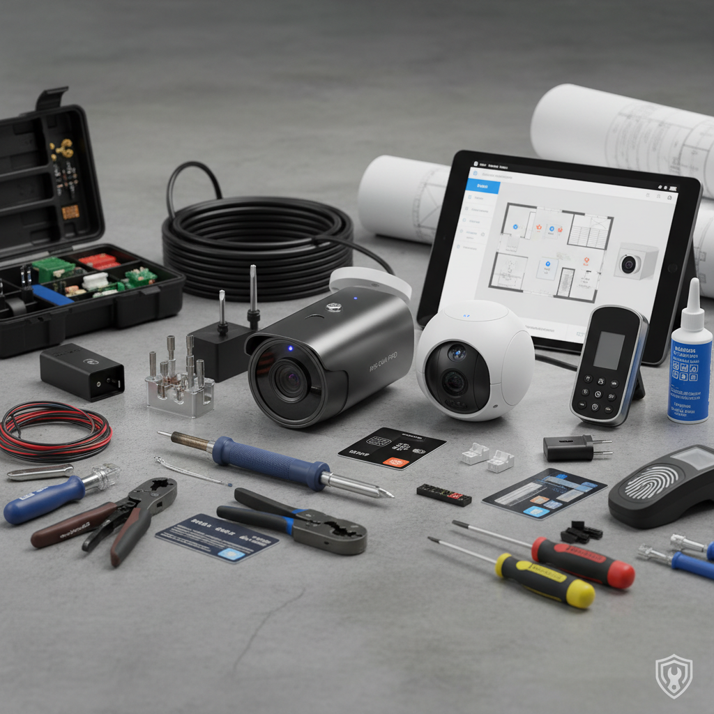 Best Home Security Camera Systems According to Locksmiths & Security Pros - Professional equipment used for Best Home Security Camera Systems According to Locksmiths & Security Pros