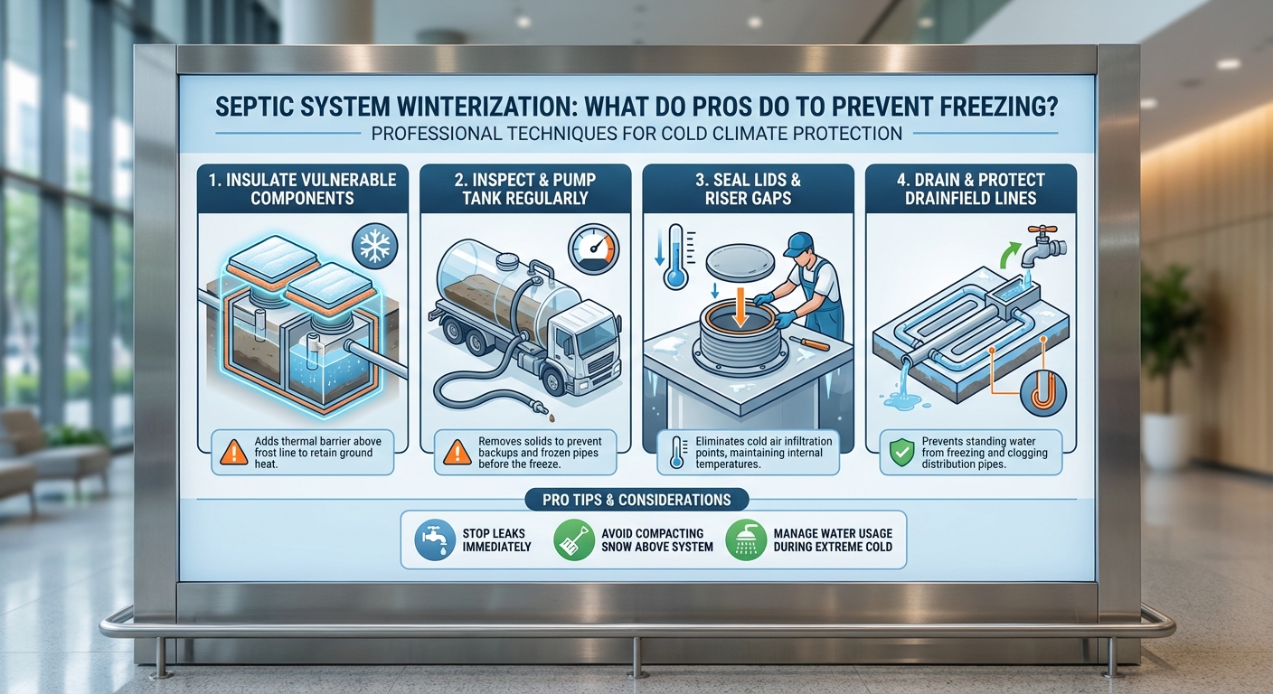 Septic System Winterization: What Do Pros Do to Prevent Freezing? - Understanding Septic System Winterization: What Do Pros Do to Prevent Freezing? - visual guide