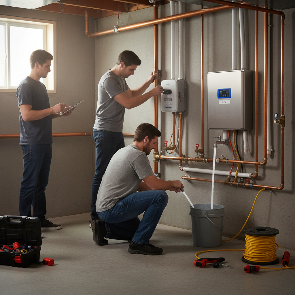 Small Home Water Heater Solutions: What Plumbers Recommend for Apartments/Tiny Homes - Electric Tankless Water Heaters - the top choice for water-heater professionals