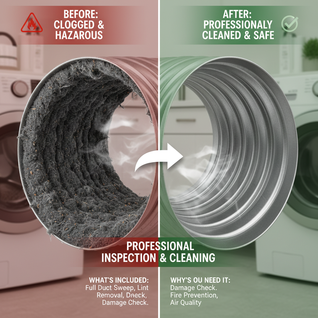 Professional Dryer Vent Inspection: What's Included & Why You Need It - Comparing options for Professional Dryer Vent Inspection: What's Included & Why You Need It