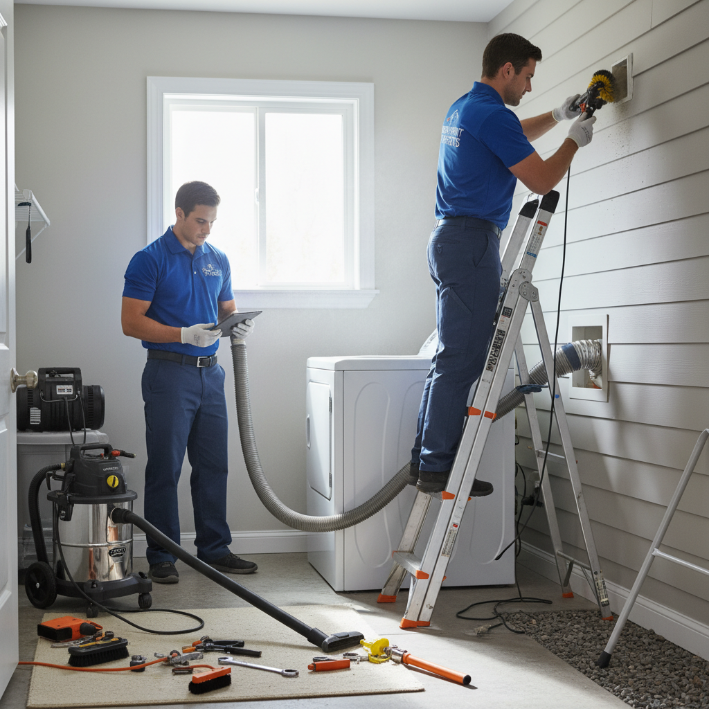 Professional Dryer Vent Inspection: What's Included & Why You Need It - Professional Service - the top choice for dryer-vent professionals