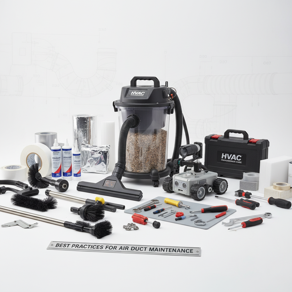 Best Practices for Air Duct Maintenance: Tips from HVAC Professionals - Professional equipment used for Best Practices for Air Duct Maintenance: Tips from HVAC Professionals