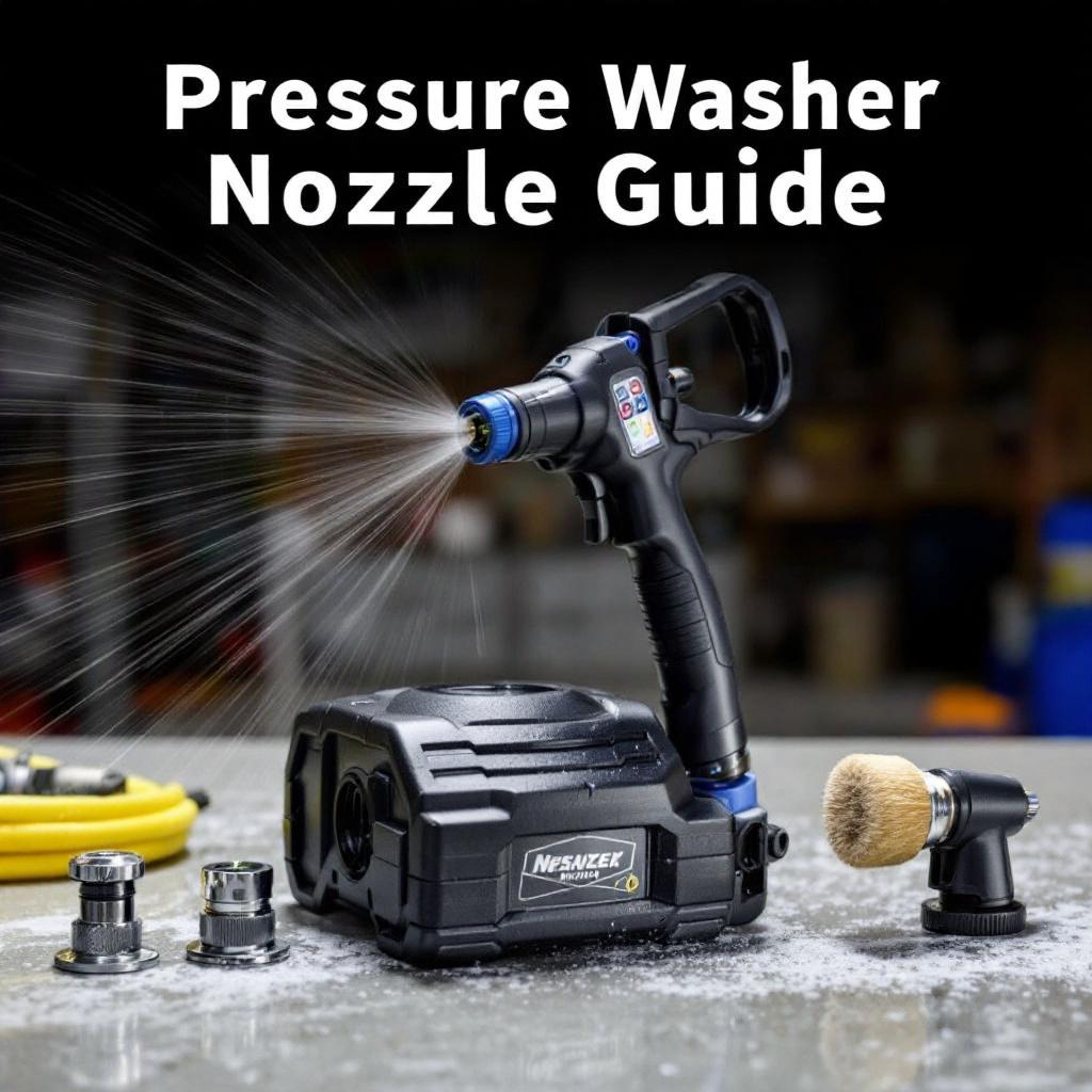 Pressure Washer Nozzle Guide: What Professionals Use for Each Task - Professional equipment used for Pressure Washer Nozzle Guide: What Professionals Use for Each Task