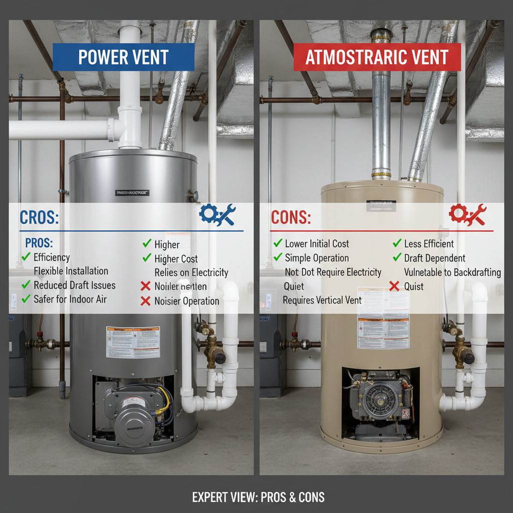 Power Vent vs. Atmospheric Vent Water Heaters: Pros & Cons from an Expert View - Comparing options for Power Vent vs. Atmospheric Vent Water Heaters: Pros & Cons from an Expert View