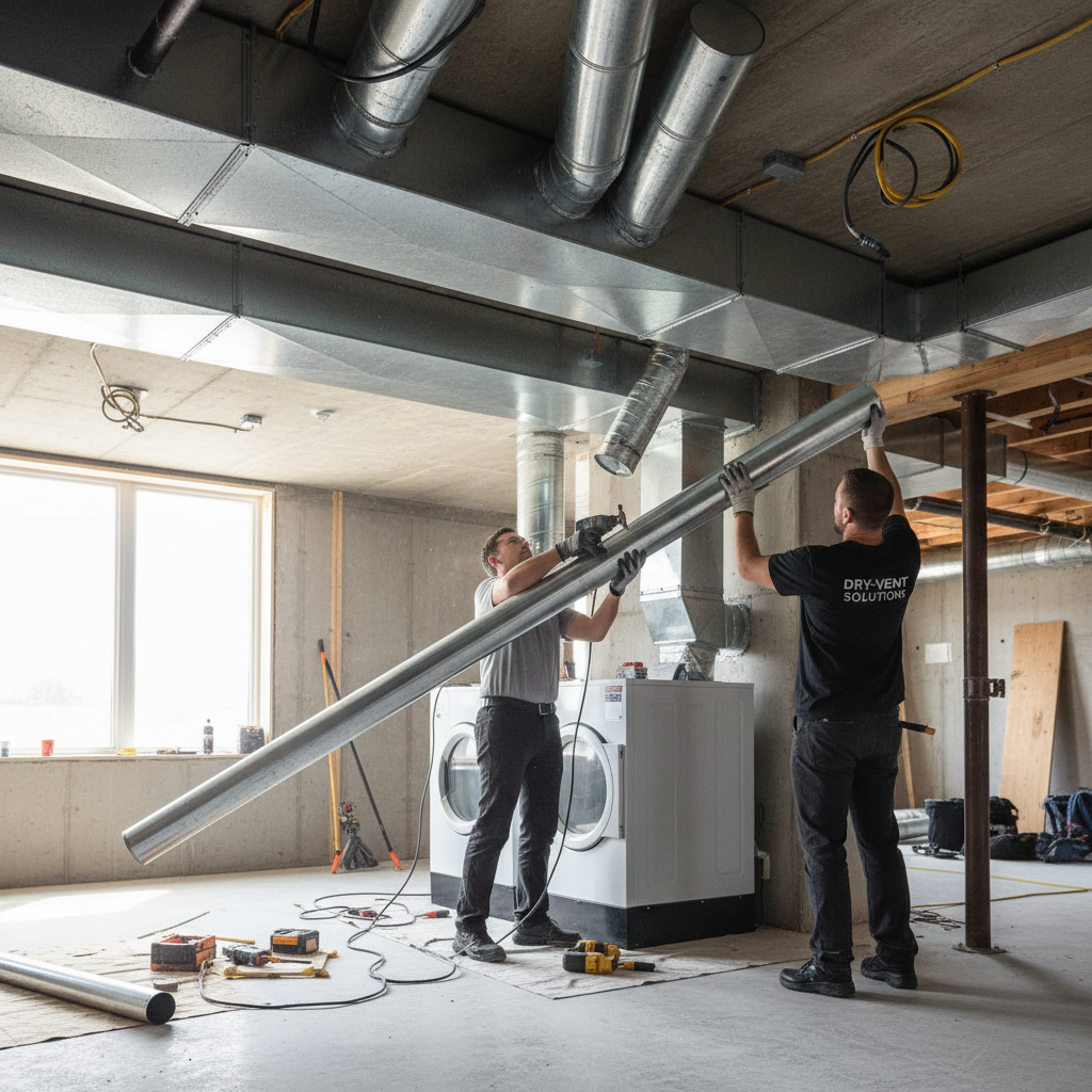 Dryer Vent Installation Best Practices: What Pros Do for Optimal Safety & Efficiency - Rigid Metal Ducting - the top choice for dryer-vent professionals