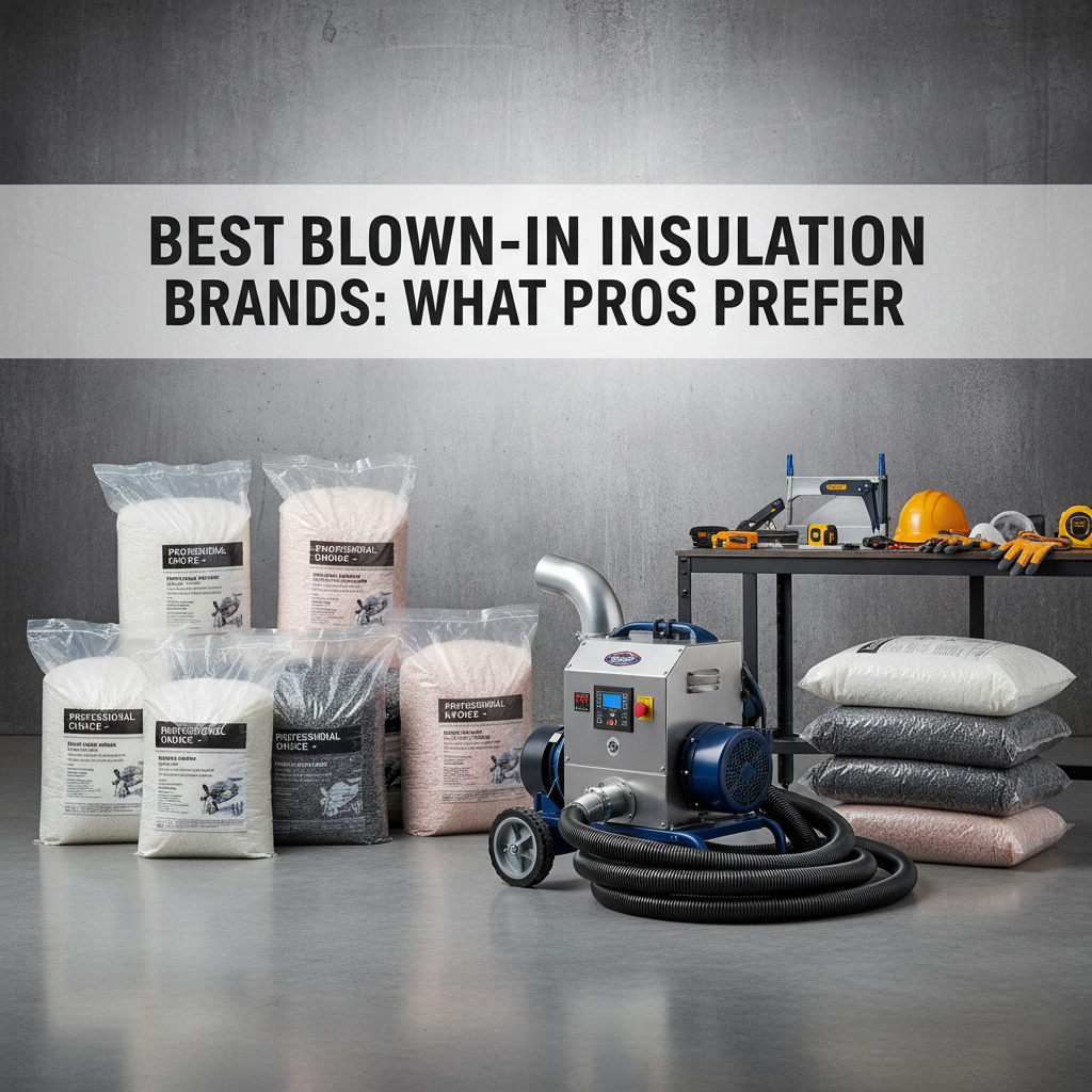 Best Blown-In Insulation Brands: What Pros Prefer - Professional equipment used for Best Blown-In Insulation Brands: What Pros Prefer