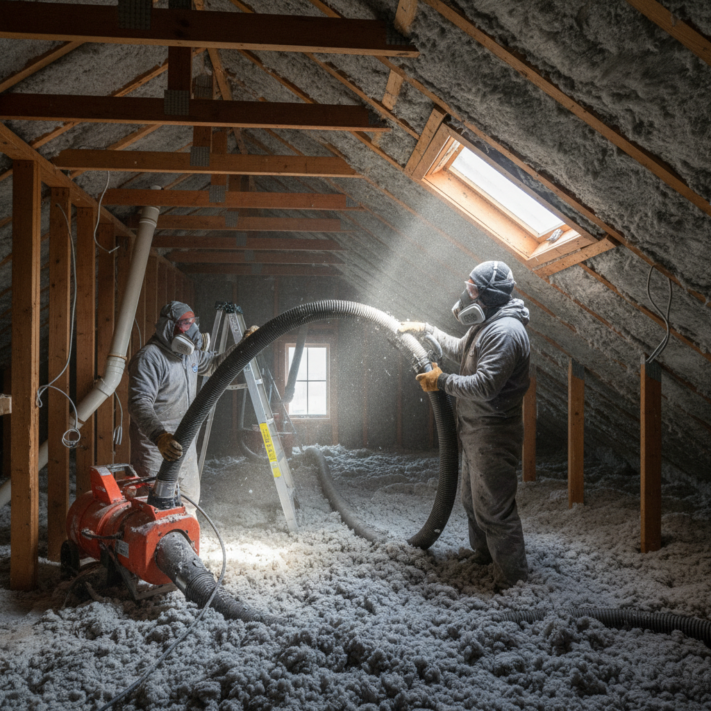 Best Blown-In Insulation Brands: What Pros Prefer - Blown-In Cellulose - the top choice for insulation professionals