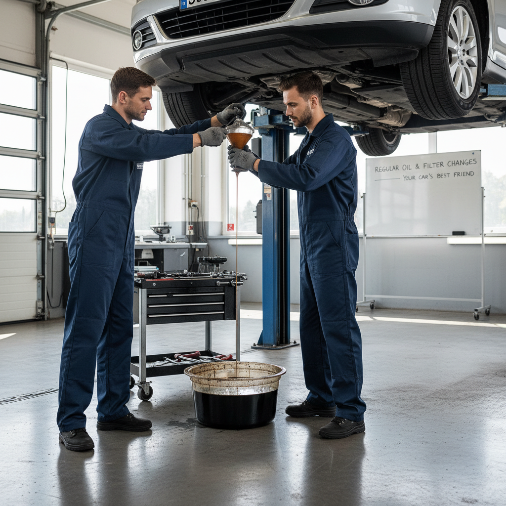 Top 5 Preventative Maintenance Services Mechanics Wish Drivers Did More Often - Regular Oil & Filter Changes - the top choice for auto-repair professionals