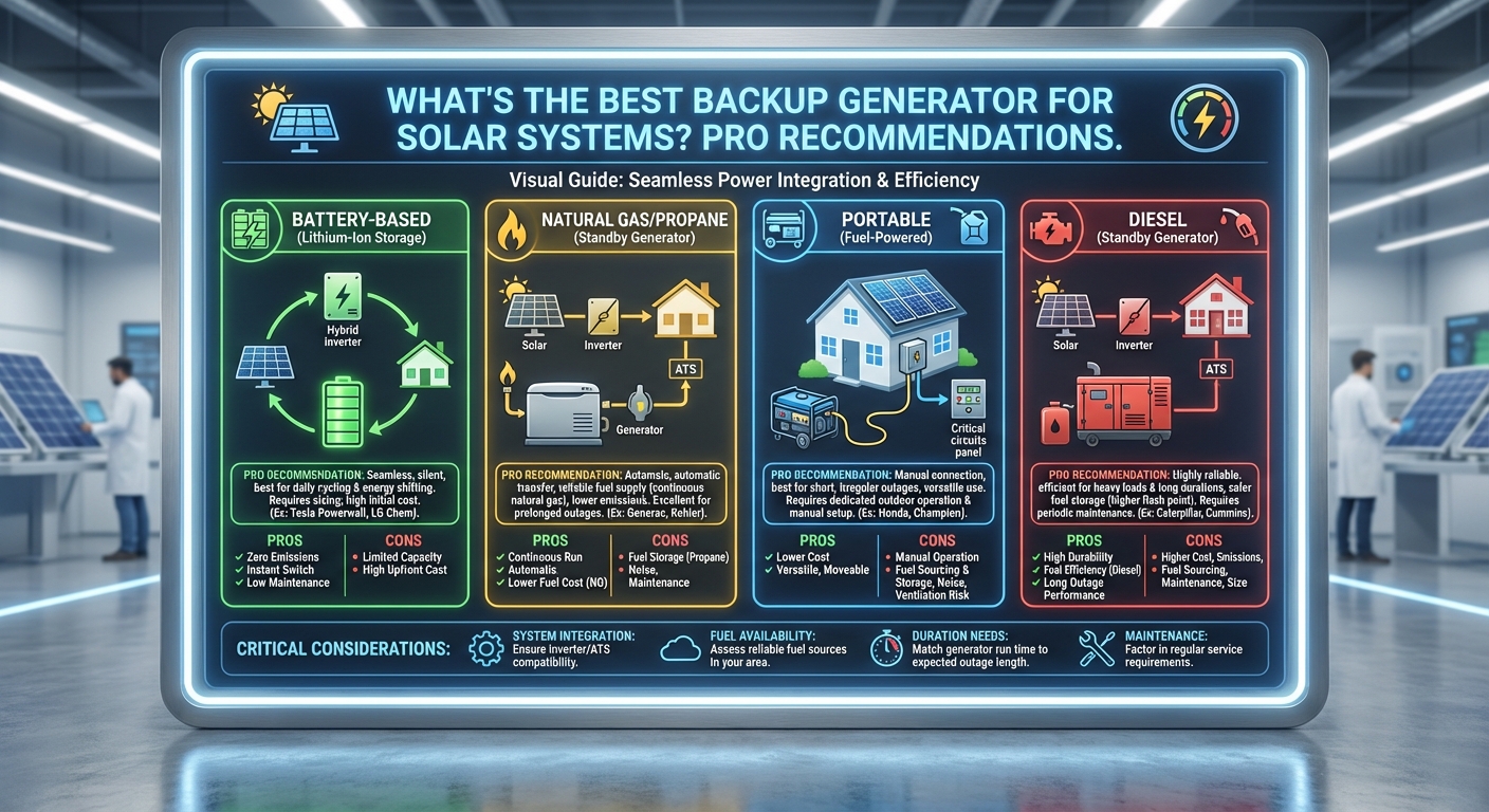 What's the Best Backup Generator for Solar Systems? Pro Recommendations - Understanding What's the Best Backup Generator for Solar Systems? Pro Recommendations - visual guide