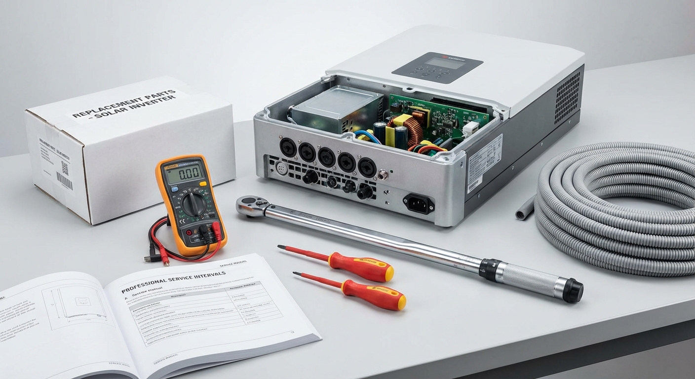 How Often Should Solar Inverters Be Replaced? Professional Service Intervals - Professional equipment used for How Often Should Solar Inverters Be Replaced? Professional Service Intervals