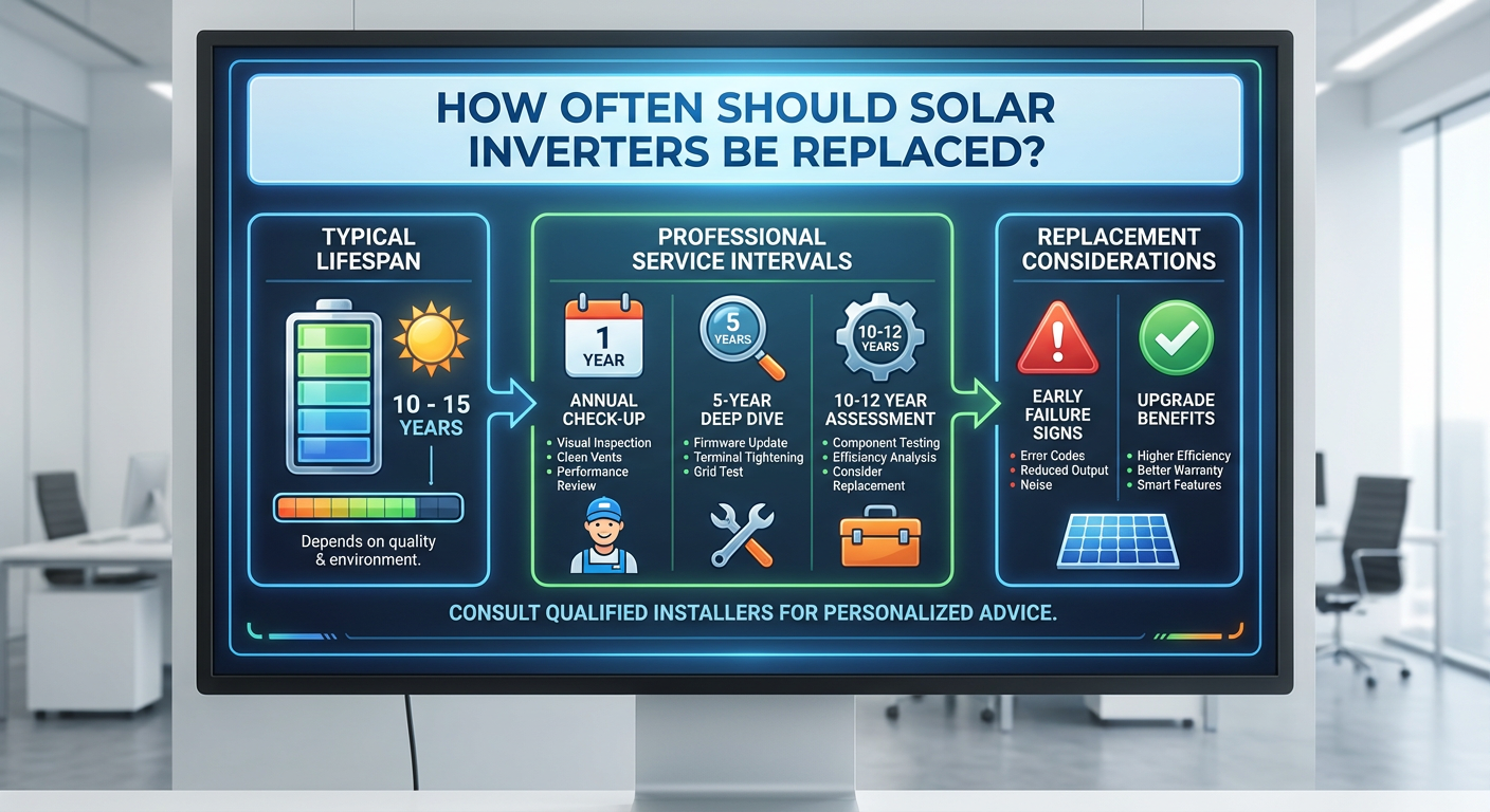 How Often Should Solar Inverters Be Replaced? Professional Service Intervals - Understanding How Often Should Solar Inverters Be Replaced? Professional Service Intervals - visual guide