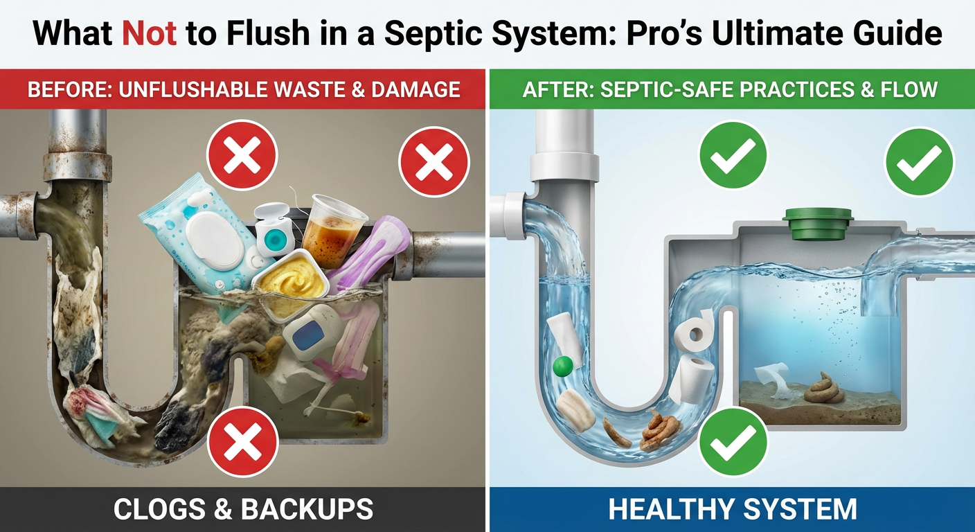 What Not to Flush in a Septic System: Pro's Ultimate Guide - Comparing options for What Not to Flush in a Septic System: Pro's Ultimate Guide