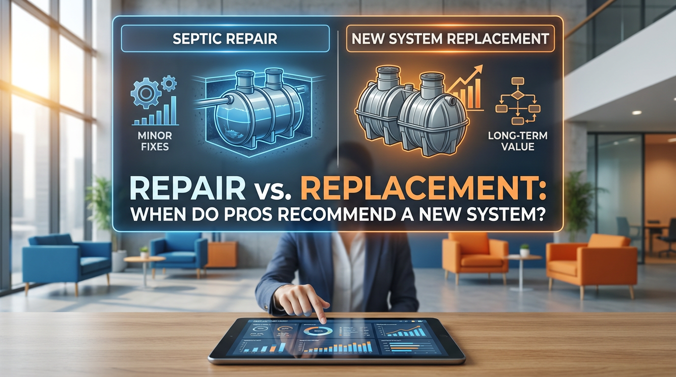 Septic System Repair vs. Replacement: The BizzFactor Pro Homeowner's Guide