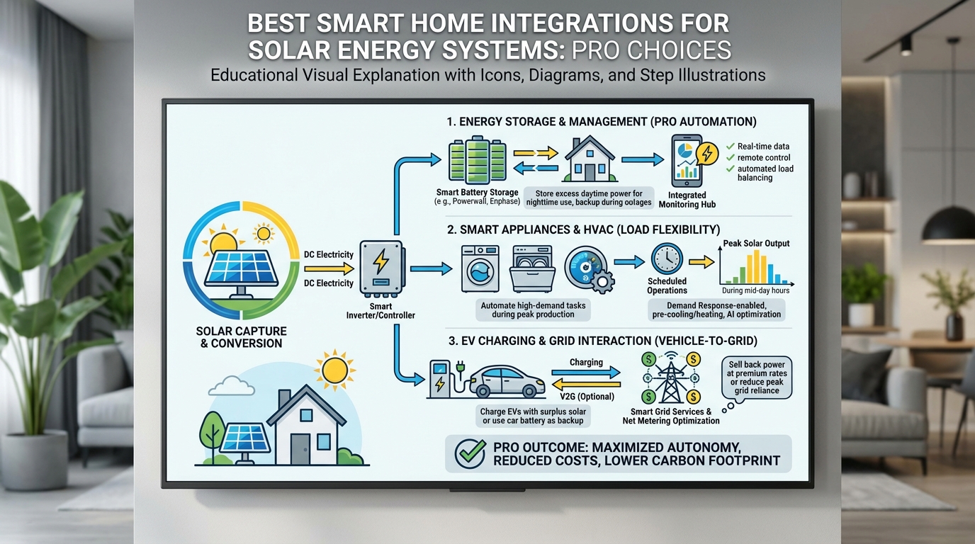 Best Smart Home Integrations for Solar Energy Systems: Pro Choices - Understanding Best Smart Home Integrations for Solar Energy Systems: Pro Choices - visual guide