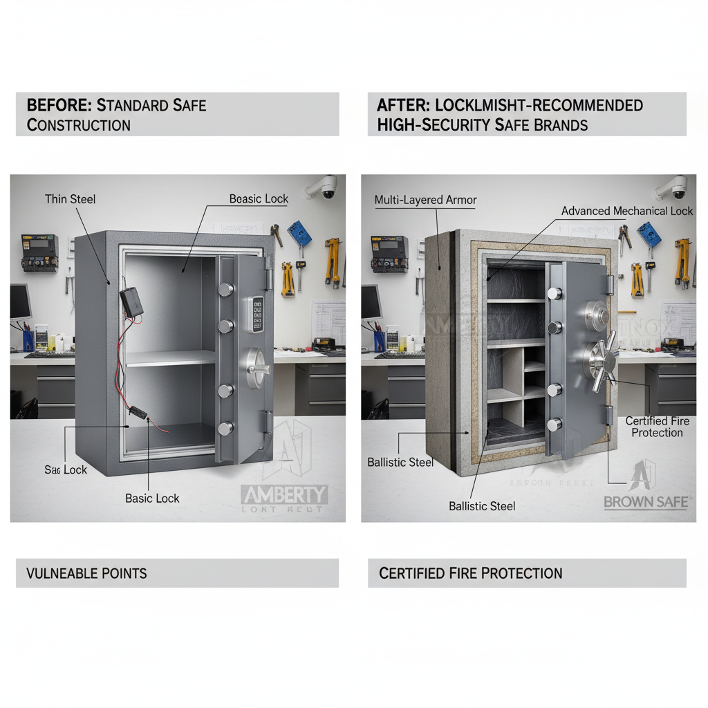 What are the Best High-Security Safe Brands Recommended by Locksmiths? - Comparing options for What are the Best High-Security Safe Brands Recommended by Locksmiths?