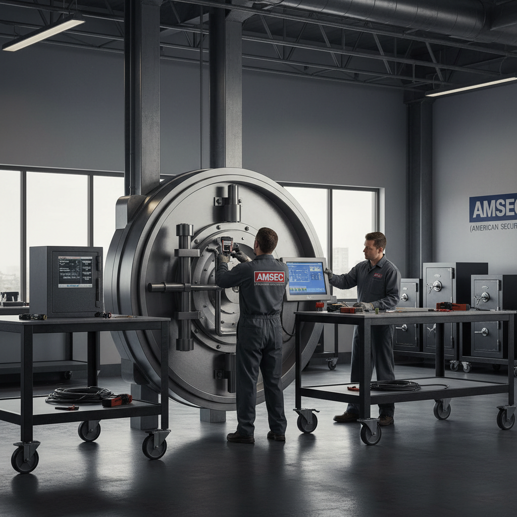 What are the Best High-Security Safe Brands Recommended by Locksmiths? - AMSEC (American Security) - the top choice for locksmith professionals