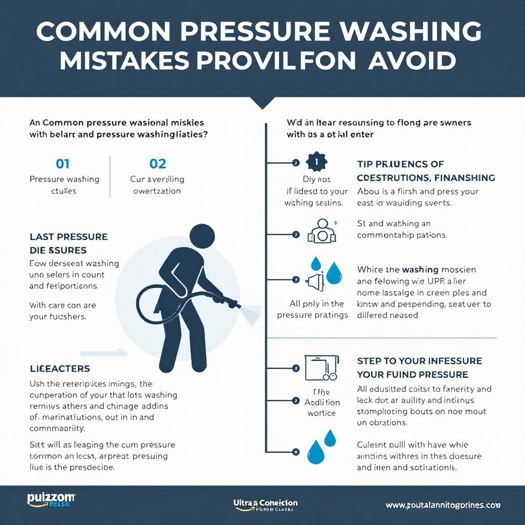 Common Pressure Washing Mistakes to Avoid: Pro Tips for Homeowners - Understanding Common Pressure Washing Mistakes to Avoid: Pro Tips for Homeowners - visual guide