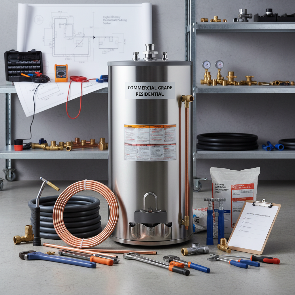 Commercial Grade Water Heaters for Residential Use: Do Plumbers Recommend? - Professional equipment used for Commercial Grade Water Heaters for Residential Use: Do Plumbers Recommend?