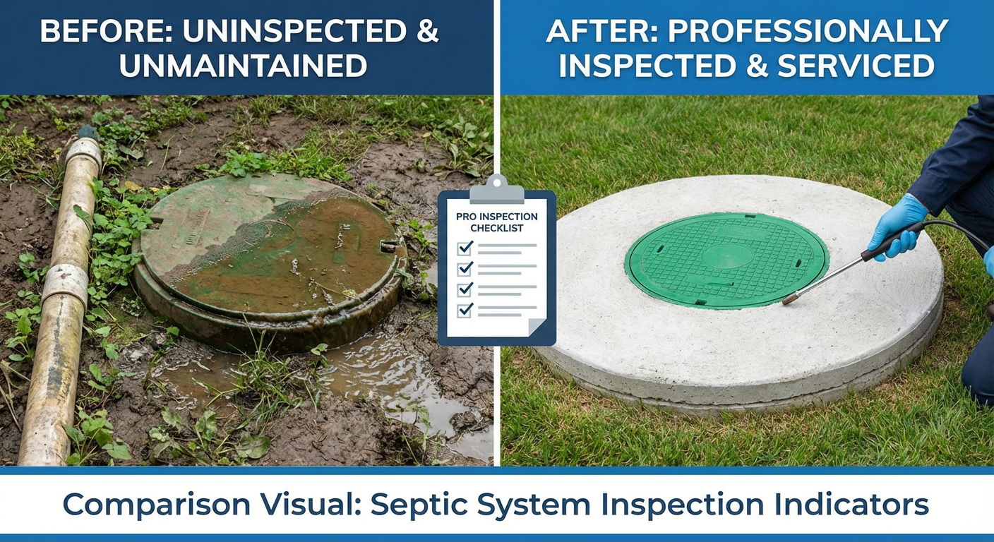 Septic System Inspection Checklist: What Do Pros Look For? - Comparing options for Septic System Inspection Checklist: What Do Pros Look For?