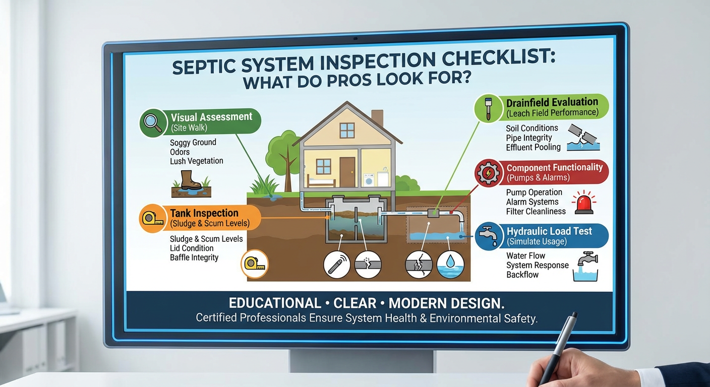 Septic System Inspection Checklist: What Do Pros Look For? - Understanding Septic System Inspection Checklist: What Do Pros Look For? - visual guide