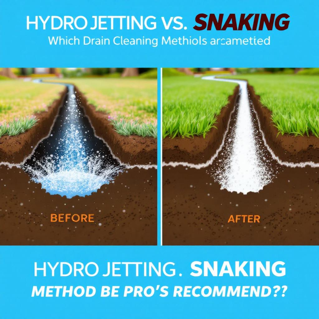 Hydro Jetting vs. Snaking: Which Drain Cleaning Method Do Pros Recommend? - Comparing options for Hydro Jetting vs. Snaking: Which Drain Cleaning Method Do Pros Recommend?
