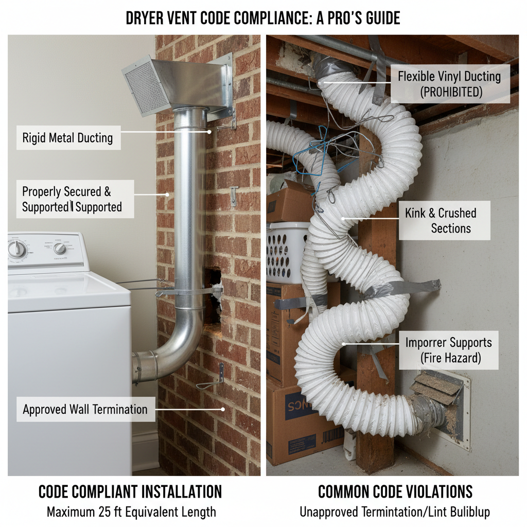 Understanding Dryer Vent Code Compliance: A Pro's Guide for Homeowners - Comparing options for Understanding Dryer Vent Code Compliance: A Pro's Guide for Homeowners