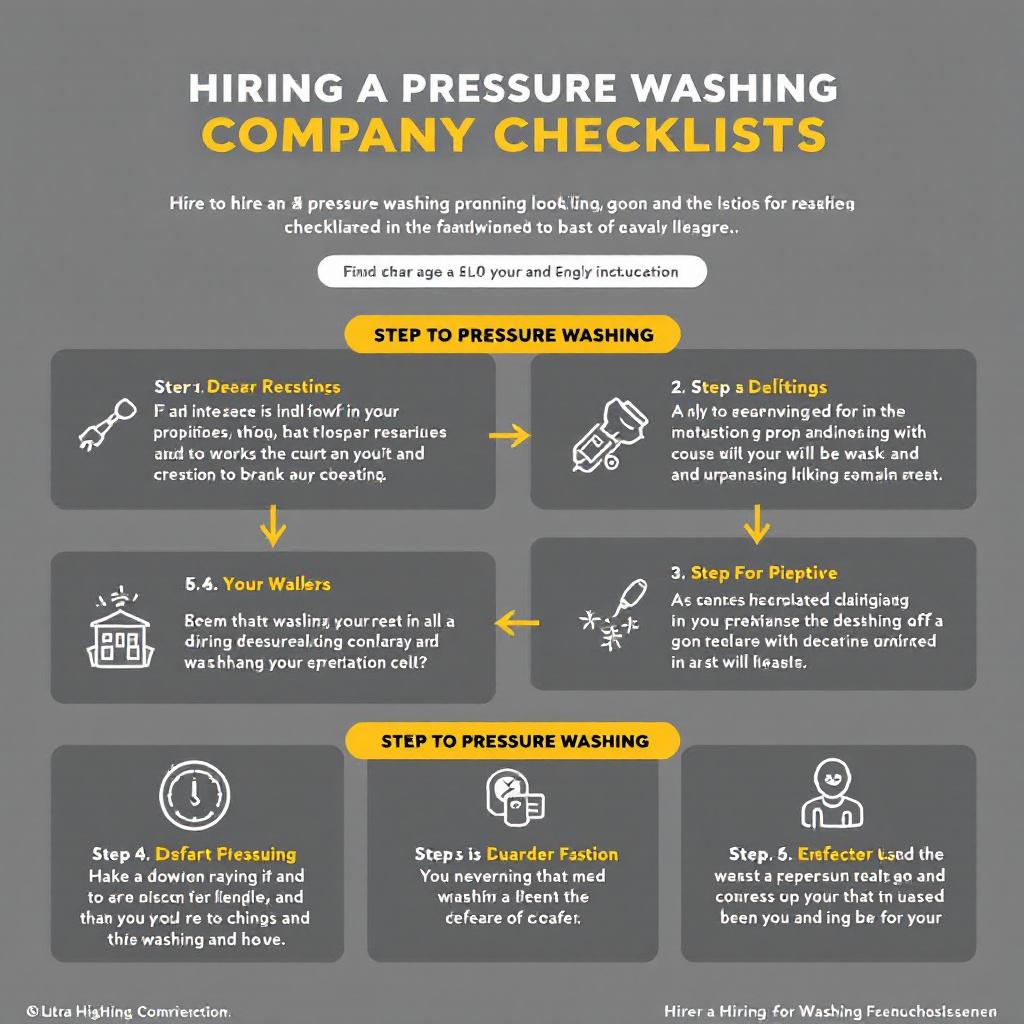 Hiring a Pressure Washing Company Checklist: What to Ask & Look For - Understanding Hiring a Pressure Washing Company Checklist: What to Ask & Look For - visual guide