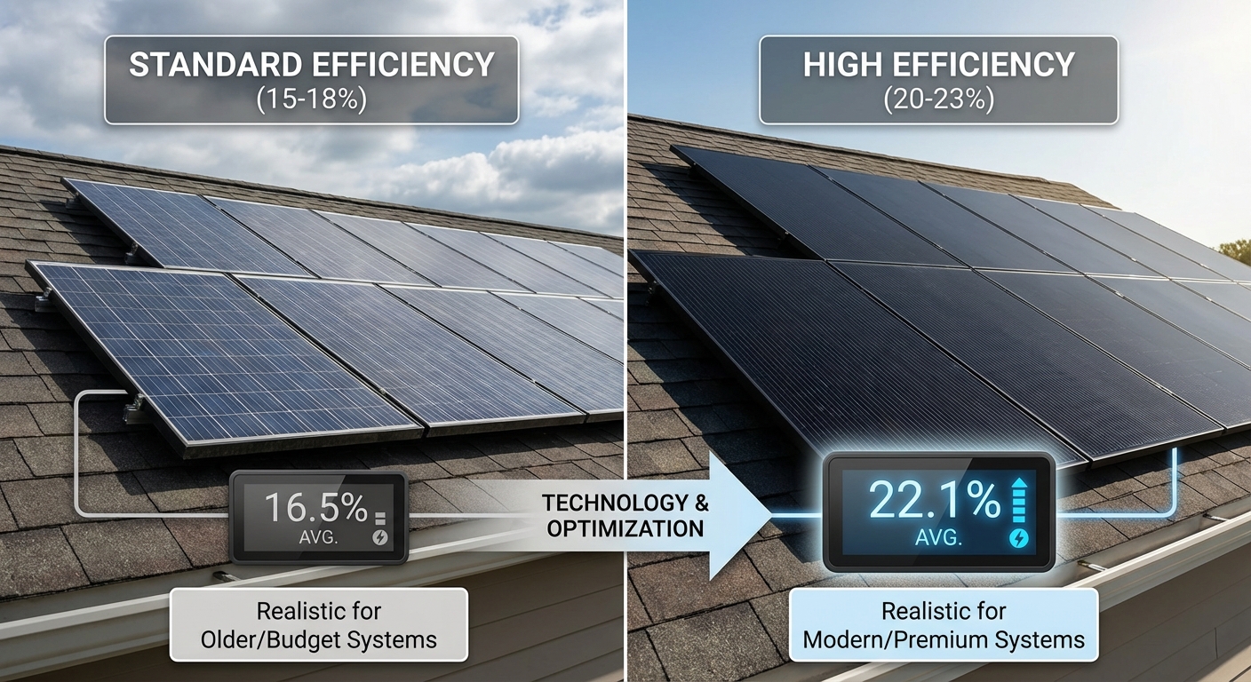 Average Solar Panel Efficiency Ratings: What's Realistic for Homeowners? - Comparing options for Average Solar Panel Efficiency Ratings: What's Realistic for Homeowners?