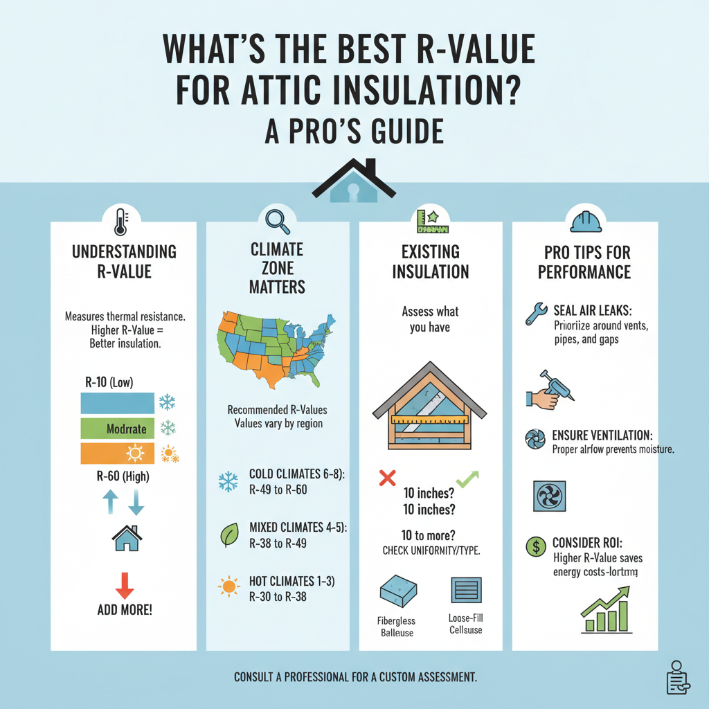 What's the Best R-Value for Attic Insulation? A Pro's Guide - Understanding What's the Best R-Value for Attic Insulation? A Pro's Guide - visual guide