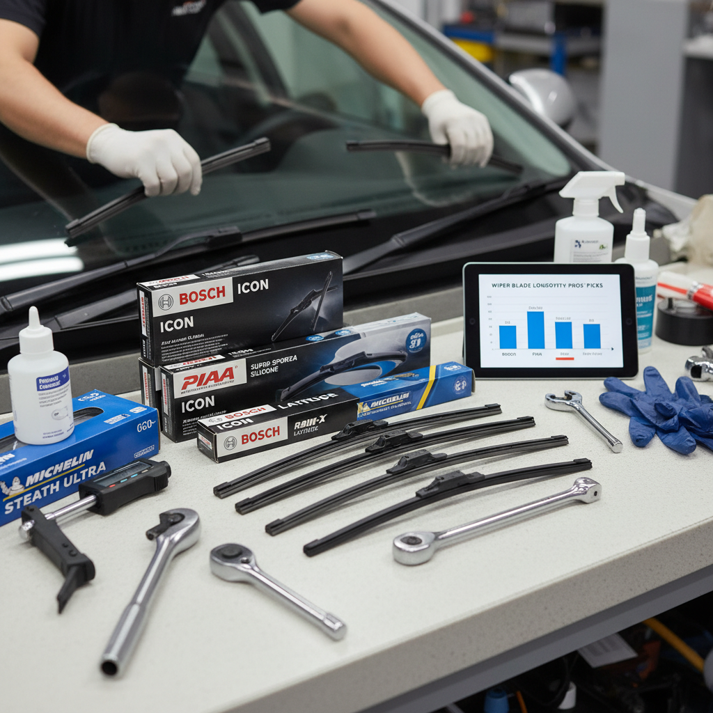 Brand Comparisons: Which Wiper Blade Brands Last Longest According to Pros? - Professional equipment used for Brand Comparisons: Which Wiper Blade Brands Last Longest According to Pros?