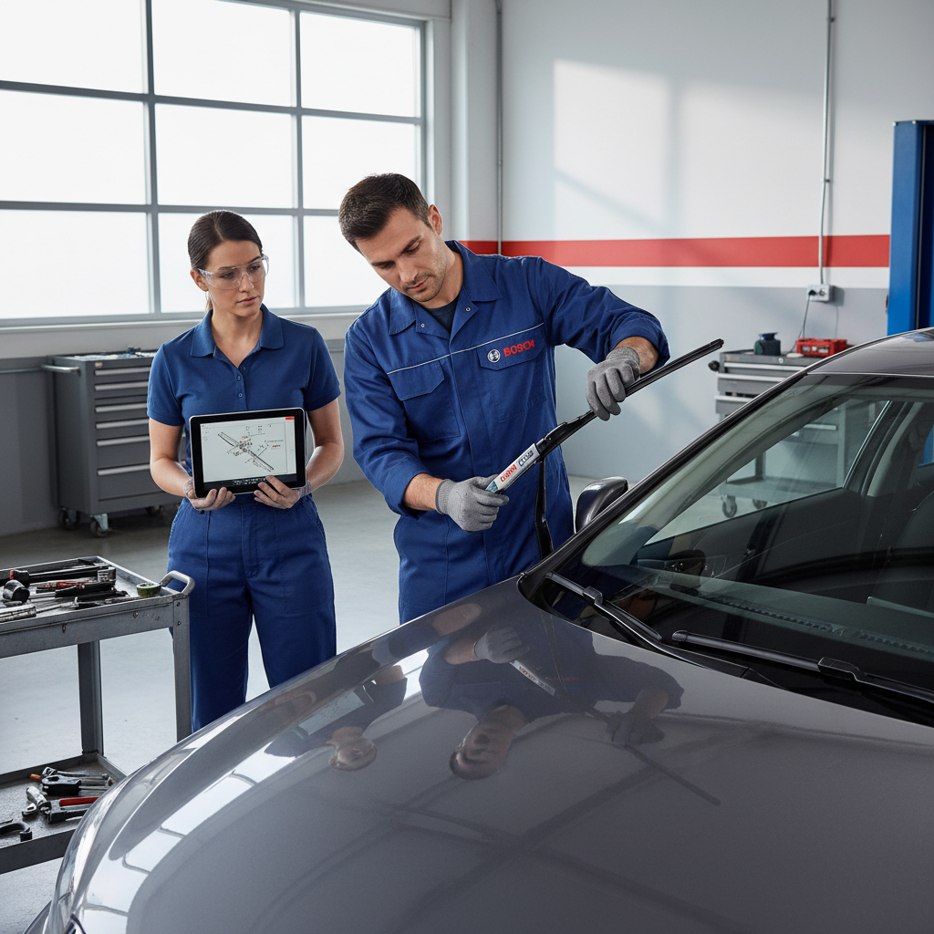 Brand Comparisons: Which Wiper Blade Brands Last Longest According to Pros? - Bosch ICON - the top choice for auto-repair professionals