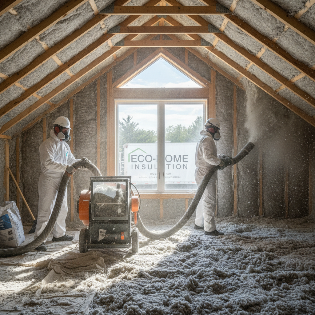 Eco-Friendly Insulation Options: What Green Builders Use - Cellulose (Blown-in or Dense-Pack) - the top choice for insulation professionals