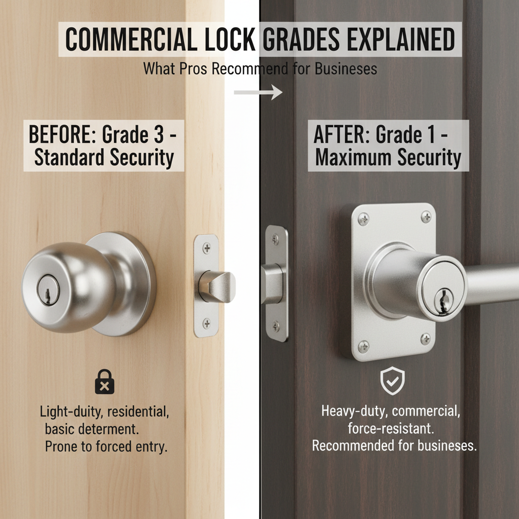 Commercial Lock Grades Explained: What Pros Recommend for Businesses - Comparing options for Commercial Lock Grades Explained: What Pros Recommend for Businesses