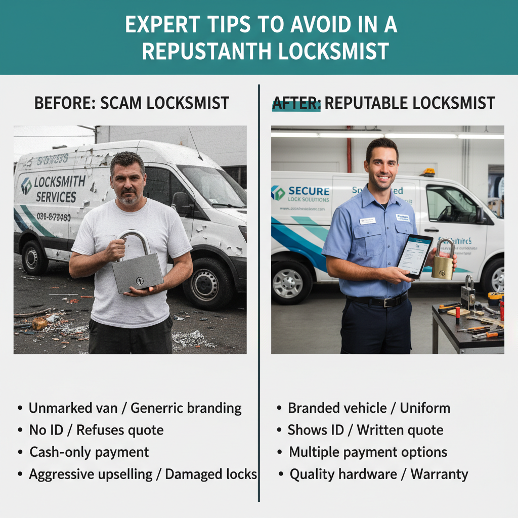 What to Look for in a Reputable Locksmith: Expert Tips to Avoid Scams - Comparing options for What to Look for in a Reputable Locksmith: Expert Tips to Avoid Scams