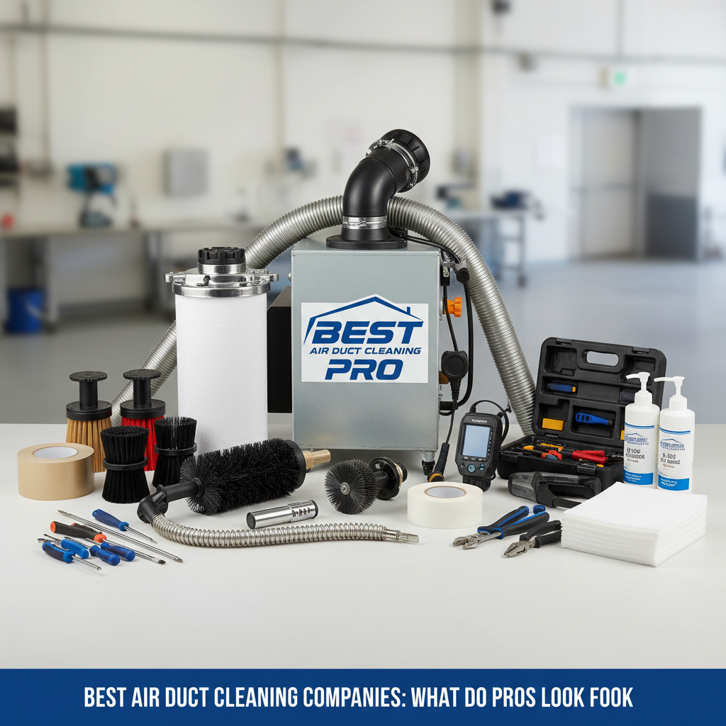 Best Air Duct Cleaning Companies: What Do Pros Look For? - Professional equipment used for Best Air Duct Cleaning Companies: What Do Pros Look For?