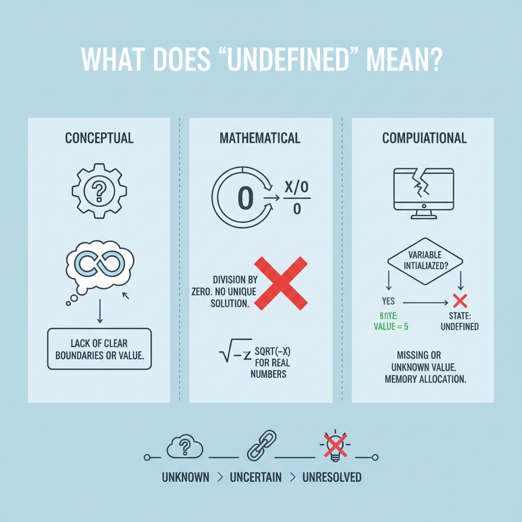 undefined - Understanding undefined - visual guide